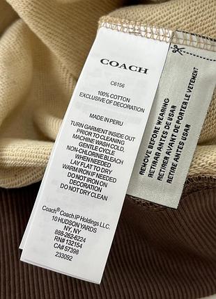 Coach світшот лонг 5