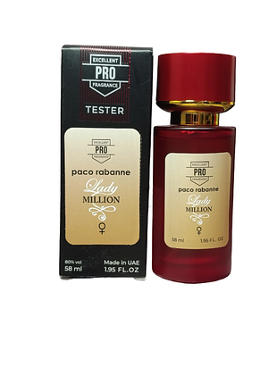 Женские духи (версия paco rabanne lady million) tester pro 58 мл