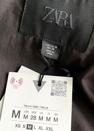Плащ тренч zara 5