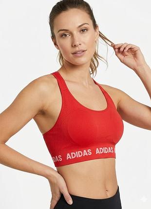 Спортивний топ adidas (червоний)