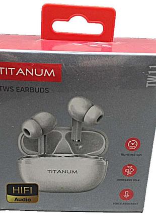 Навушники bluetooth-гарнітура б/у titanum tw11