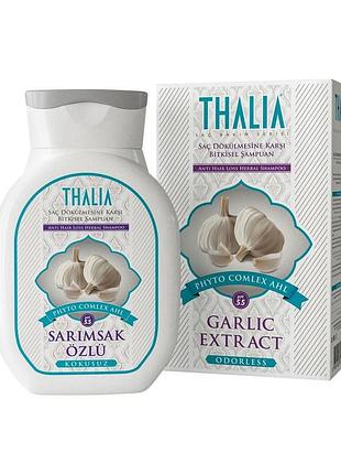 Шампунь против выпадения волос с фитокомплексом и чесноком thalia, 300 мл (liv220110)