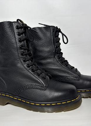 Женские ботинки высокие dr. martens 1490 bla virginia 39 черные ботинки полобутики сапоги сапоги Доктор мартинс черпкие полосапоги