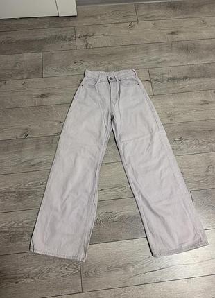 Лілові жіночі джинси. розмір 25. 100% cotton.