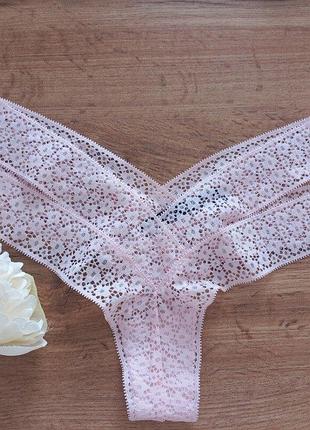Victoria's secret мереживні трусики m-розмір