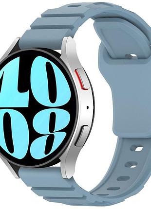Силіконовий ремінець defense для smart watch 22mm light blue