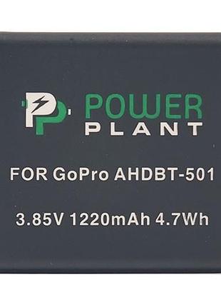 Акумулятор powerplant для gopro ahdbt-501 1220mah