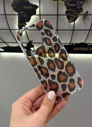 Чехол силиконовый на iphone 16 pro с рисунком, полупрозрачный чехол-накладка на iphone 16 pro с принтом
