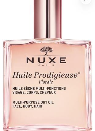 Масло для волосся та тіла  nuxe huile prodigieuse florade