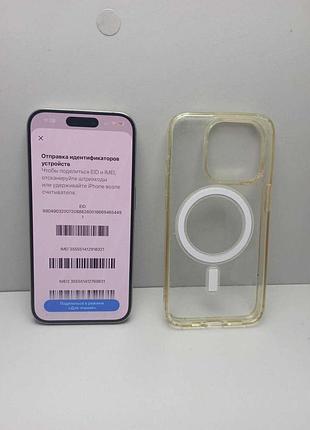 Мобільний телефон смартфон б/у apple iphone 15 pro 128 gb
