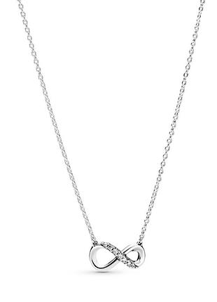Ожерелье pandora "сияющий символ бесконечности" 398821c01