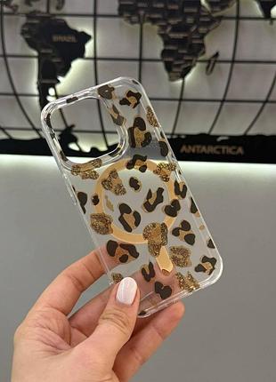 Чехол силиконовый на iphone 15 pro с рисунком, полупрозрачный чехол-накладка на iphone 15 pro с принтом