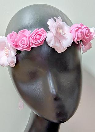 🌸 нежный цветочный венок для девочки 🌸 2