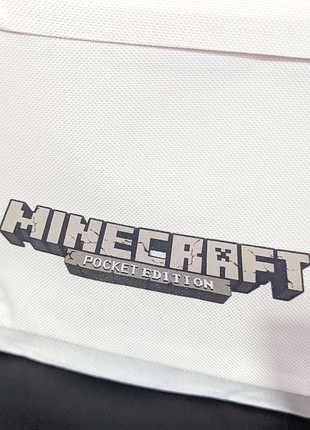 Рюкзак minecraft детский стильный 🤍🩷 4