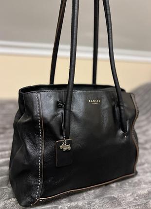 Шкіряна сумка-тоут radley london, б/в