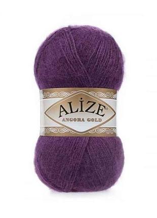 Пряжа angora gold 111 5шт/уп 20% вовна 80% акрил 100г 550м тм alize