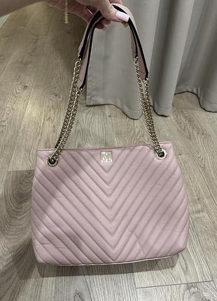 Сумка жіноча victoria secret the victoria shoulder tote orchid blush рожева