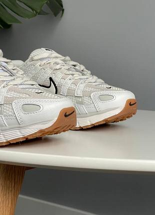 Кроссовки nike p-6000'summit white light bone' 8