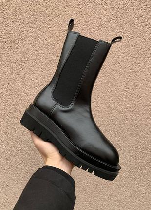 Женские сапоги bottega vneta