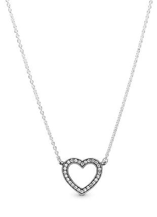 Намисто pandora "сяюче серце" 590534cz