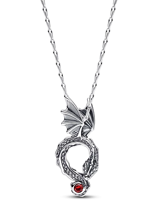 Серебряное колье "дракон" игра престолов