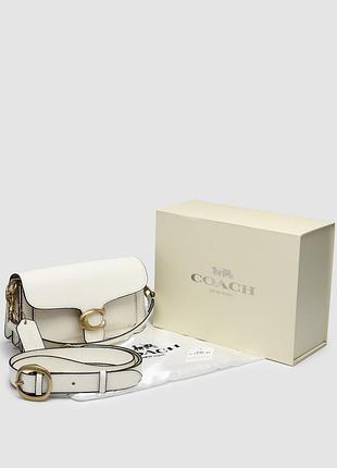 💎 coach tabby shoulder bag 20 brass/chalk 4