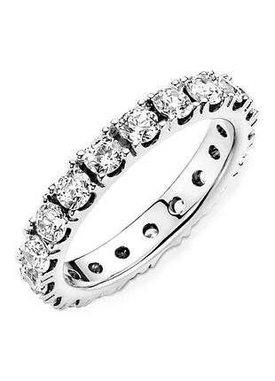 Кольцо pandora "блестящая строка" 190050c01 2
