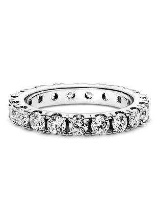 Кольцо pandora "блестящая строка" 190050c01 3