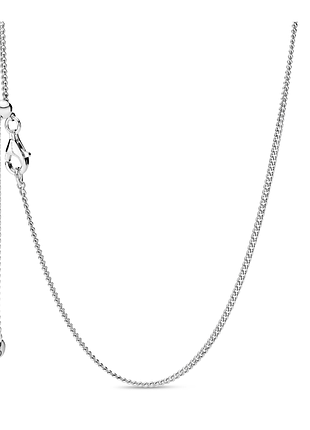 Серебряное колье 398283