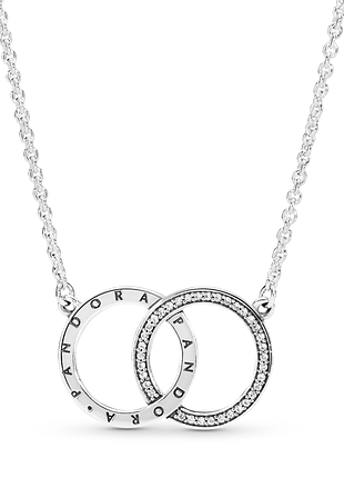 Серебряное ожерелье pandora 396235cz