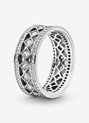 Каблучка pandora "вічна чарівність" 191007cz 52
