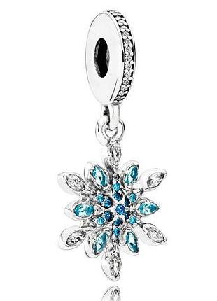 Серебряная подвеска-шарм пандора 791761nblmx