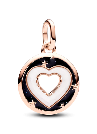 Серебряный шарм-подвеска pandora me сердца 783080c01
