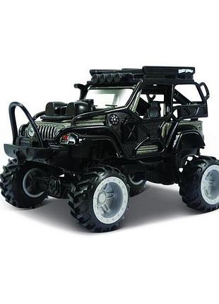 Автомодель maisto desert rebels 11 см jeep серый (21208 grey-j)