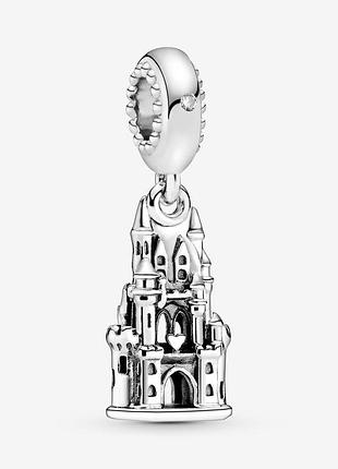 Серебряный шарм пандора "королевский замок" 797651cz