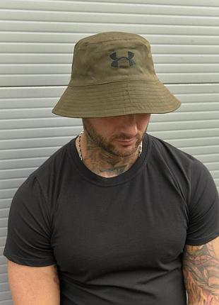 Панама хлопковая базовая under armour хаки #