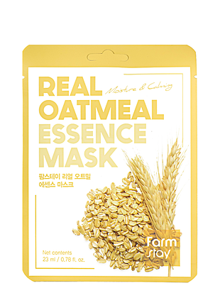 Увлажняющая маска для кожи лица farmstay real oatmeal 23 мл daily skin care