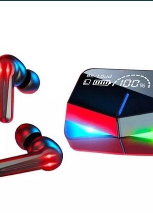 Беспроводные наушники tws m28 для прослушивания музыки из power bank