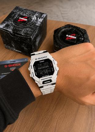 Чоловічий наручний годинник casio gbd-200sm white / на подарок