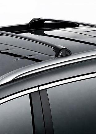 Багажник (поперечины) на интегрированные рейлинги oem (2 шт.) хром для acura mdx 2013-2020 гг