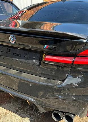 Спойлер v2 (для g30/f90, карбон) для bmw 5 серия g30/g31 2017–2023 гг