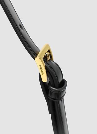 💎 prada patent leather shoulder bag black 3