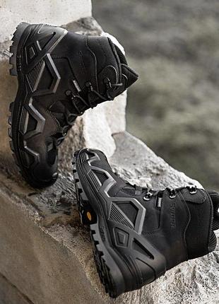 Оригинальные ботинки single sword black down пр4562 5