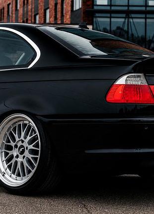 Спойлер csl-style v3 (для sd, черный глянец) для bmw 3 серия e46 1998-2006 гг