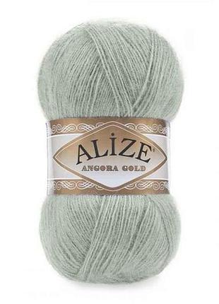 Пряжа angora gold 515 5шт/уп 20% вовна 80% акрил 100г 550м тм alize