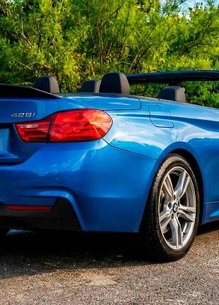 Спойлер psm-style (для f33, черный глянец) для bmw 4 серия f32/f33/f36 2012-2020 гг