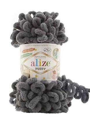 Пряжа puffy 53 5шт/уп 100% микрополиэстер 100г 9.2м тм alize