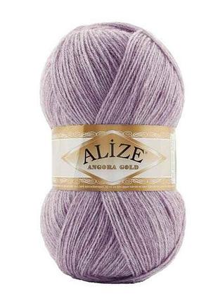 Пряжа angora gold 882 5шт/уп 20% вовна 80% акрил 100г 550м тм alize