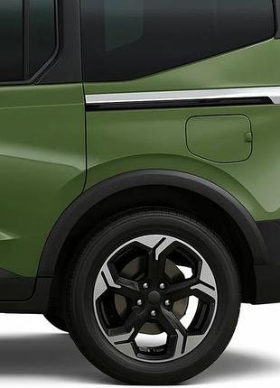 Молдинг раздвижной двери нержавеющая сталь для ford courier 2023- гг