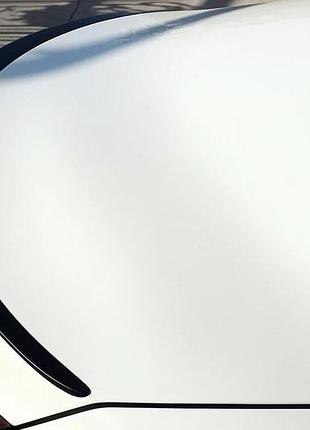 Спойлер dpt (2012-2017, черный глянец) для volkswagen passat сс
